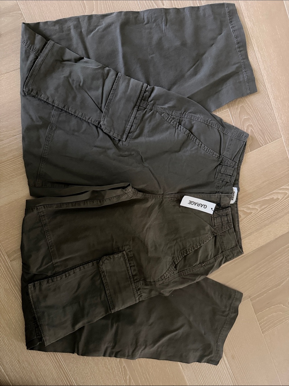 NWT Garage Dark Olive Cargo Pants